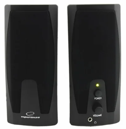 Kompiuterinės kolonėlės Esperanza EP110 2.0 Black