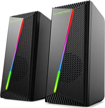 Kompiuterinės kolonėlės Esperanza Nortec EGS106 Black