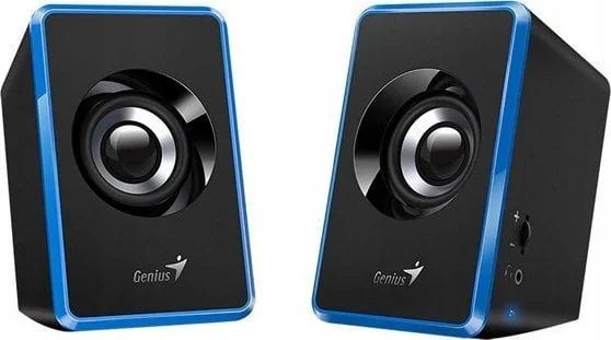 Kompiuterinės kolonėlės Genius SP-U125 Black/ Blue