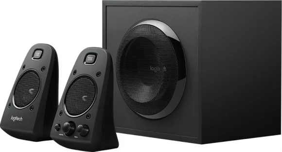 Kompiuterinės kolonėlės Logitech Z623 2.1 Black