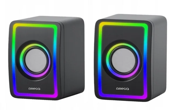Kompiuterinės kolonėlės OEM OGG155 RGB Black
