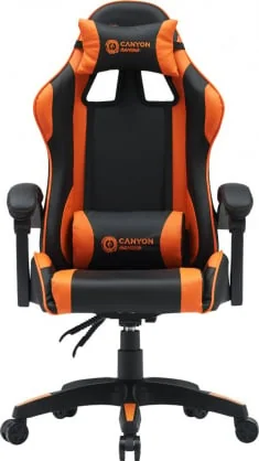 Kompiuteriniai baldai Canyon Gaming chair Core SGCH2 Black Orange