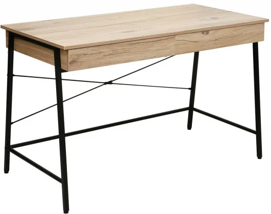 Kompiuteriniai baldai Evelekt Desk HANNES 120x60xH76cm, rustic melamine