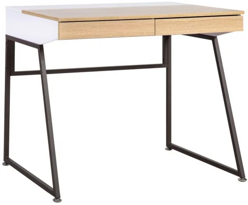 Kompiuteriniai baldai Evelekt Desk STUDY 90x60xH76cm, oak