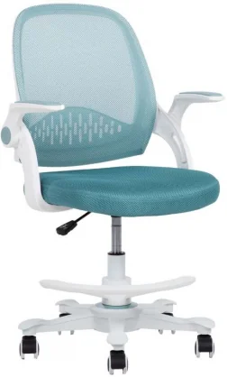 Kompiuteriniai baldai Evelekt EMMY with footrest blue