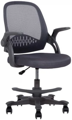 Kompiuteriniai baldai Evelekt EMMY with footrest grey