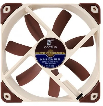 Kompiuterio aušintuvas Noctua 120 mm korpuso ventiliatorius NF-S12A ULN