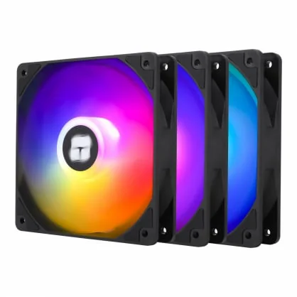 Kompiuterio aušintuvas Thermalright TL-C12C-S ARGB black 3-pack