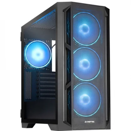 Kompiuterio korpusas Chieftec Apex Lumo Black