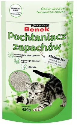 Kraikas CERTECH Odour Absorber Super Benek Green Forest 450g