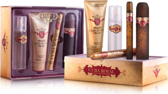 Kvepalų rinkinys Cuba Cuba Royal Set for Men EDT 100ml + EDT 15ml + Shower Gel