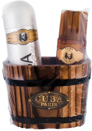 Kvepalų rinkinys Cuba Gold losjonas po skutimosi 100ml + dezodorantas 200ml