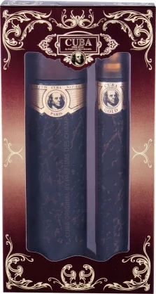 Kvepalų rinkinys Cuba Gold rinkinys Edt 100 ml + Edt 35 ml