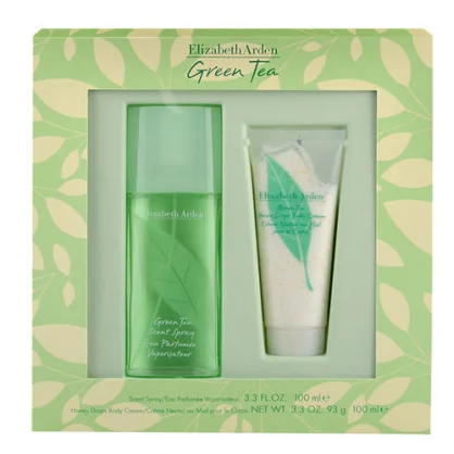 Kvepalų rinkinys Elizabeth Arden Green Tea EDP 100ml + 100m kūno kremas Honey Drops rinkinys