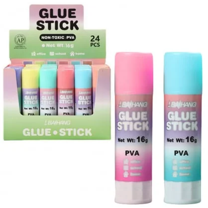 LEAN Glue Stick School Office Pastel 16g