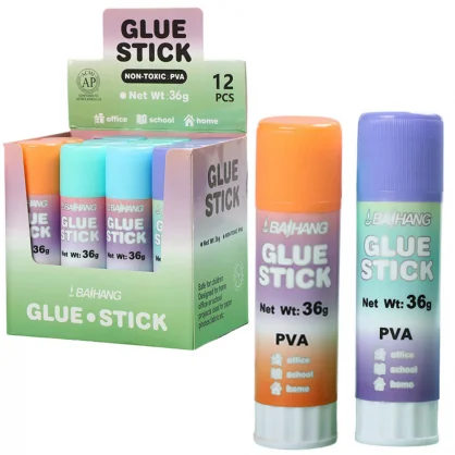 LEAN Glue Stick School Office Pastel 36g