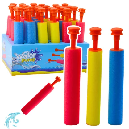 LEAN Toys Small Foam Weapon Water Gun Baton Syringe 20.5cm