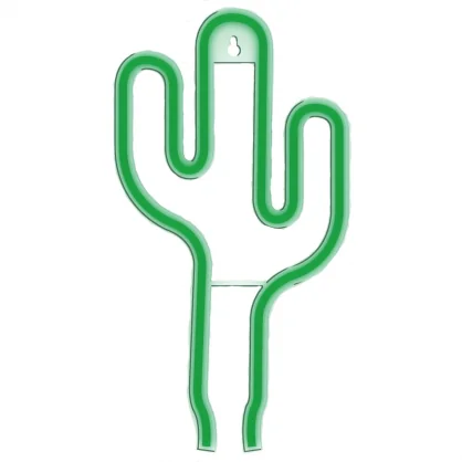 Lempa Manta SNL74GN Style Neon Lights CACTUS green