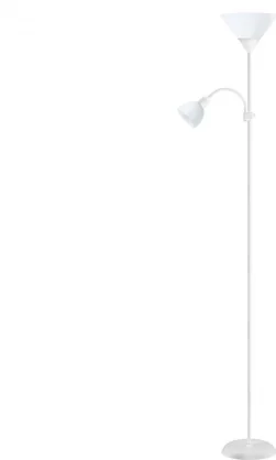 Lempa Platinet Platinet PLATINET FLOOR LAMP E27+E14 WHITE floor lamp [45177].
