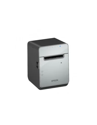 Lipdukų spausdintuvas Epson TM-L100, 8 dots/mm (203 dpi), cutter, linerless, USB, Lightning, Ethernet, black