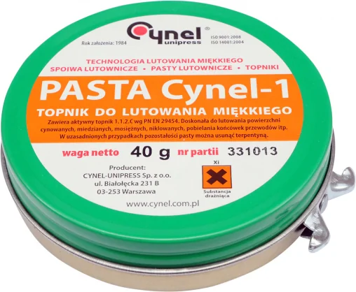 Lituoklis CYNEL Cynel Pasta lutownicza 40g (76835)