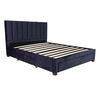 Lova Evelekt Bed GRACE 160x200cm, blue