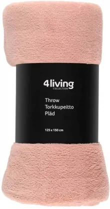 Lovatiesė 4Living Gert 125x150cm Pink
