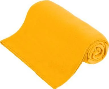 Lovatiesė Teesa Fleece blanket 130x150cm Yellow