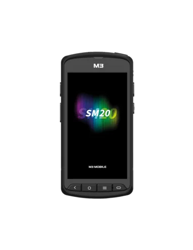 M3 Mobile SM20, 2D, SE4750, 12.7 cm (5), GPS, USB, BT (5.1), Wi-Fi, 4G, NFC, Android, GMS, ext. bat., RB, black