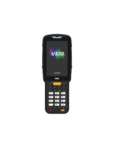 M3 Mobile US30, 2D, SE4770, 10.5 cm (4), Func. Num., hot-swap, BT, Wi-Fi, NFC, Android, black