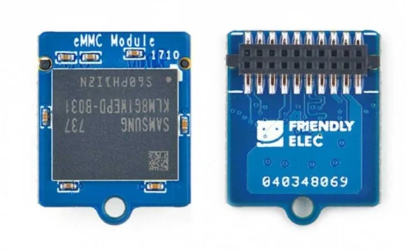 Mikrovaldiklis ALLNET FriendlyELEC 32GB eMMC Module for Booting OS ohne SD-Adapter