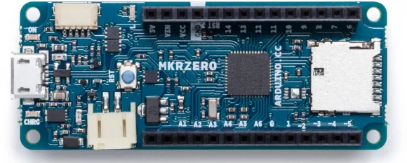 Mikrovaldiklis Arduino MKR ZERO (I2S bus & SD for sound, music & digital audio data)