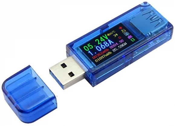 Mikrovaldiklis Joy-IT JT-AT34 Mini Volt-/ Amperemeter