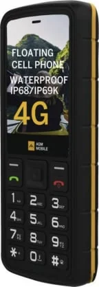 Mobilusis telefonas AGM M9F Black/ Orange