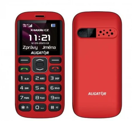 Mobilusis telefonas ALIGATOR A720 4G Red