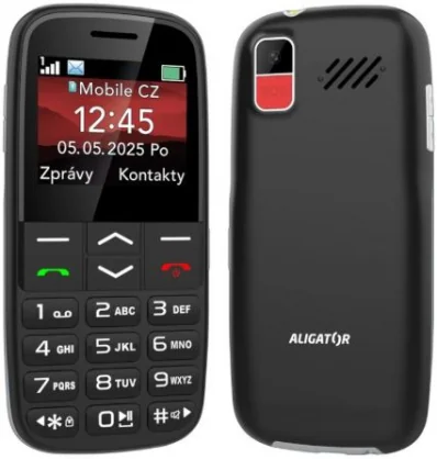 Mobilusis telefonas ALIGATOR A770 Black