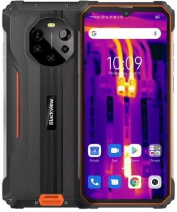 Mobilusis telefonas Blackview BL8800 Pro 8/ 128GB Black/ Orange