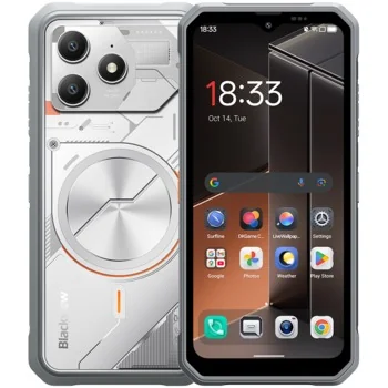 Mobilusis telefonas Blackview FORT100 4G 8/128GB Lunar White