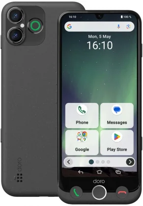 Mobilusis telefonas Doro Aurora A30 6/ 128GB Graphite
