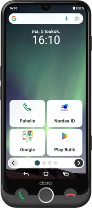 Mobilusis telefonas Doro Aurora A31 6/ 128GB Graphite