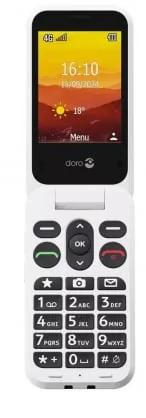 Mobilusis telefonas Doro Leva L30 Black/ White