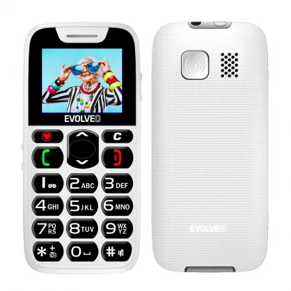 Mobilusis telefonas Evolveo EasyPhone White