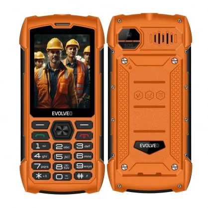 Mobilusis telefonas Evolveo StrongPhone H1 Orange