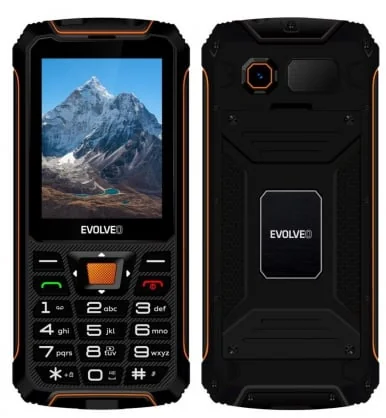 Mobilusis telefonas Evolveo StrongPhone Z6 Black/ Orange
