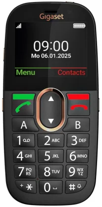Mobilusis telefonas Gigaset GL695 Black