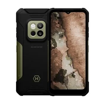 Mobilusis telefonas Hammer Construction 2 Military Edition 5G 256GB Green