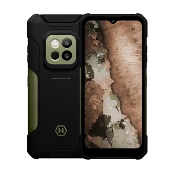Mobilusis telefonas Hammer Construction 2 Thermal Military Edition 5G 8/256GB Green