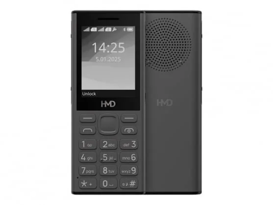 Mobilusis telefonas HMD 130 Music Dual Dark Grey