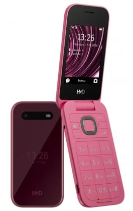 Mobilusis telefonas HMD 2660 Flip TA-1711 Raspberry Red