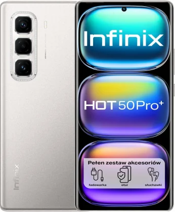 Mobilusis telefonas Infinix Hot 50 Pro+ 8/ 256GB Titanium Gray